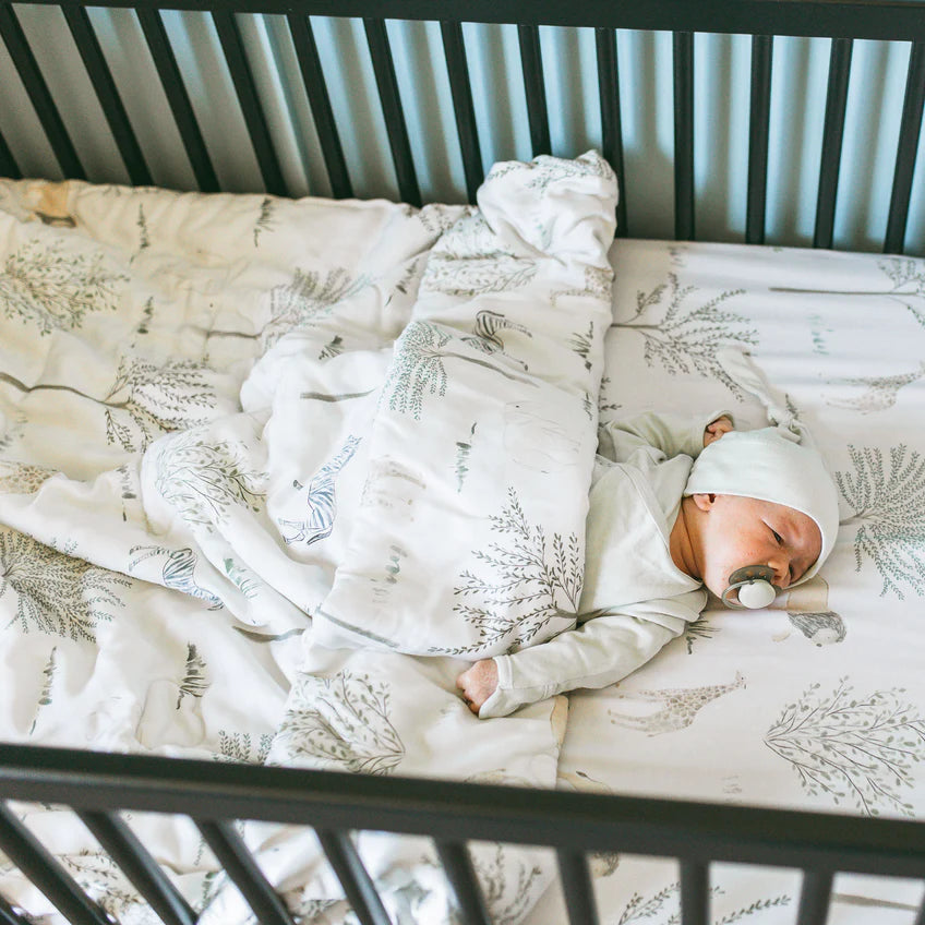 [Kays+Kins x GAIAS] PureBamboo™ Duvet + Fitted Crib Sheet Bundle Set